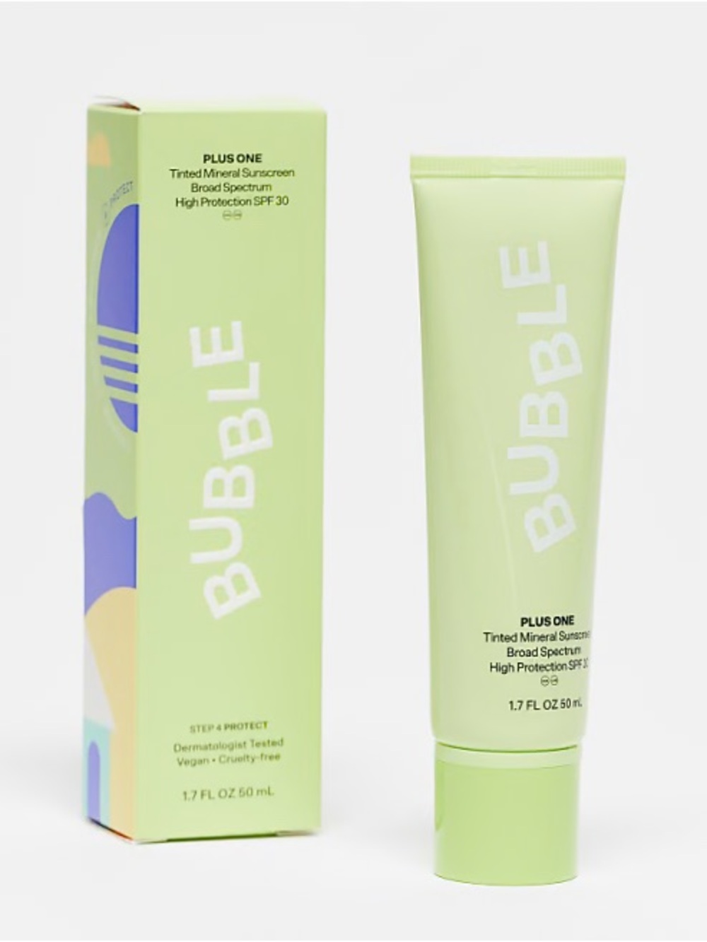Bubble Plus One Tinted Mineral Sunscreen - 1.7 fl oz